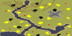 Starlit Mountain - Red Alert 2 Map Preview Image